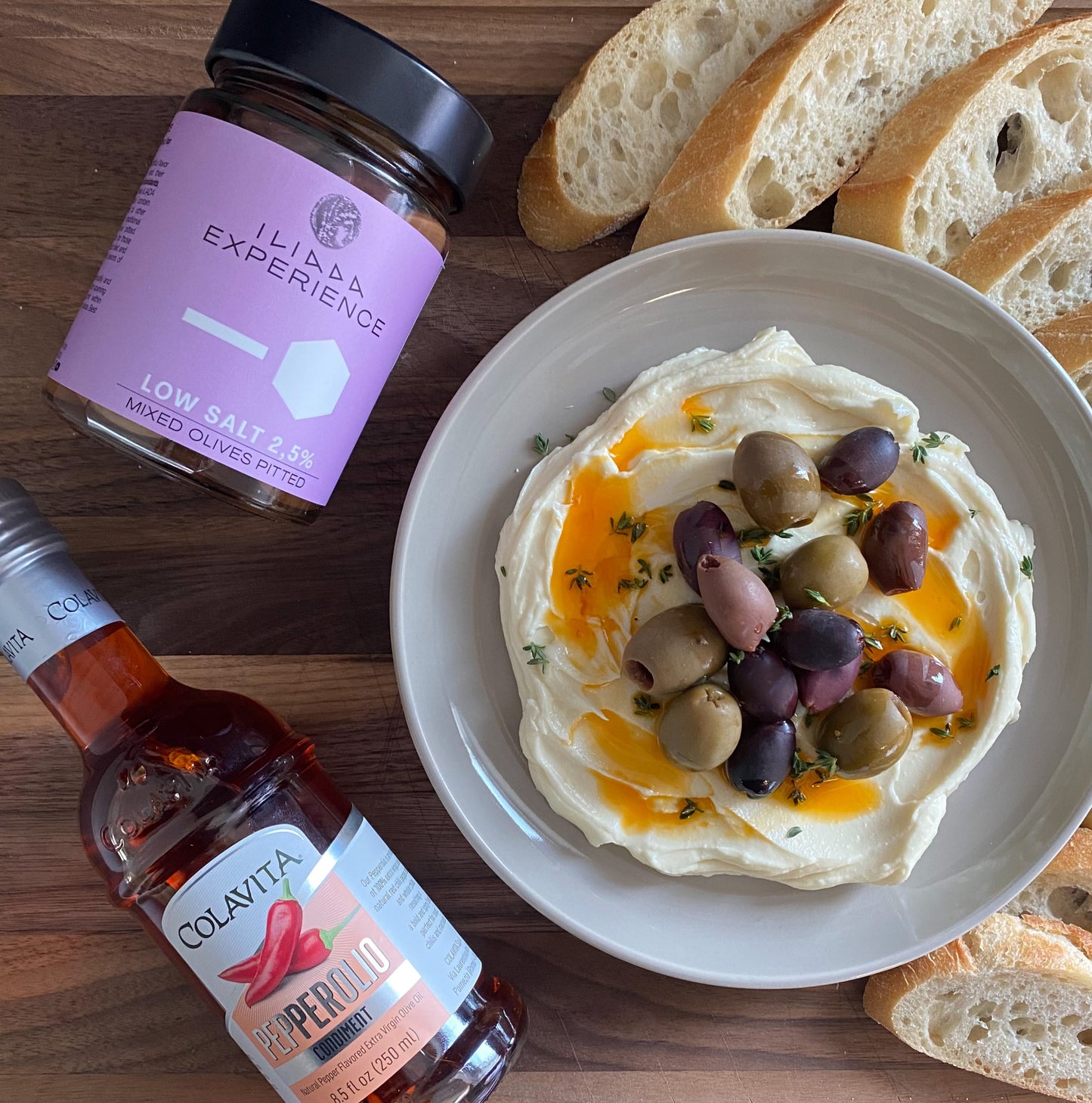 Pitted Mixed Olives Low Salt