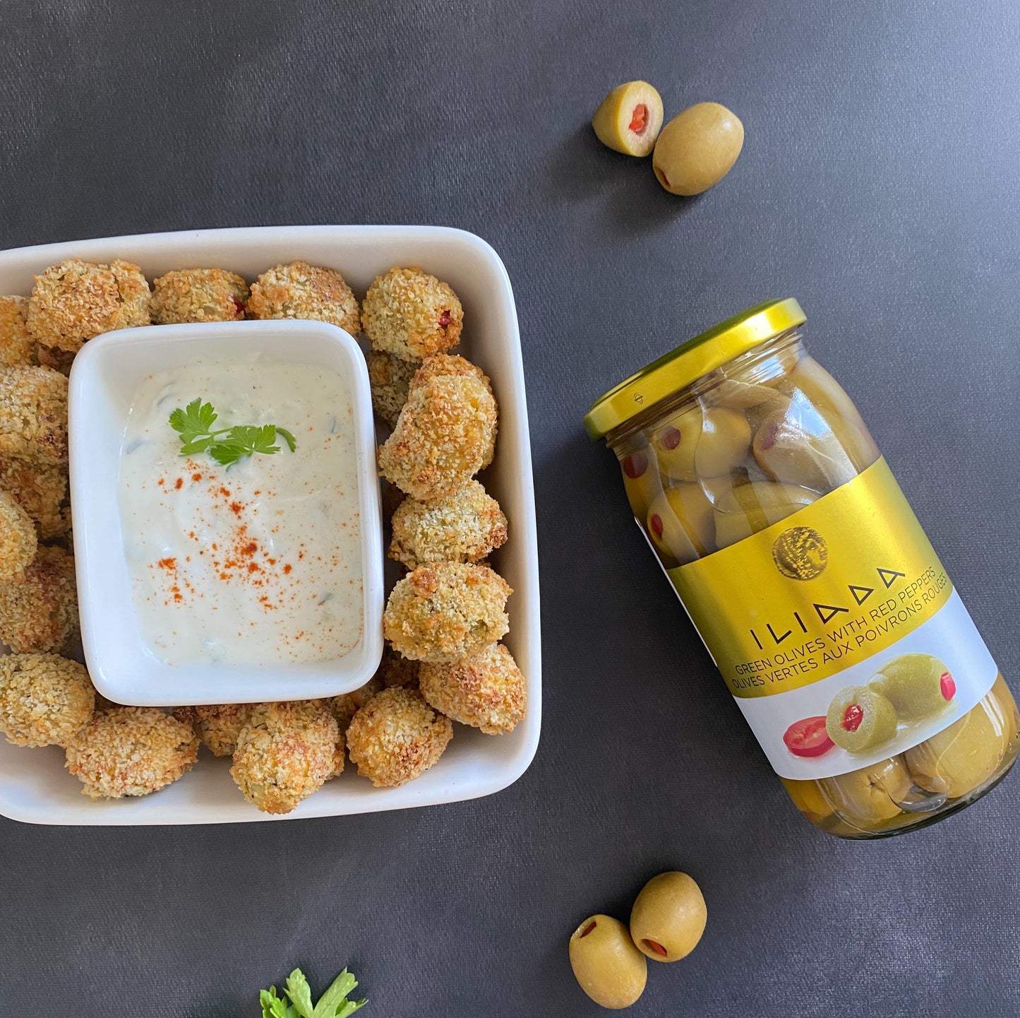 Green Olives Stuffed With Pepper