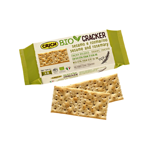 Organic Crackers with Sesame & Rosemary