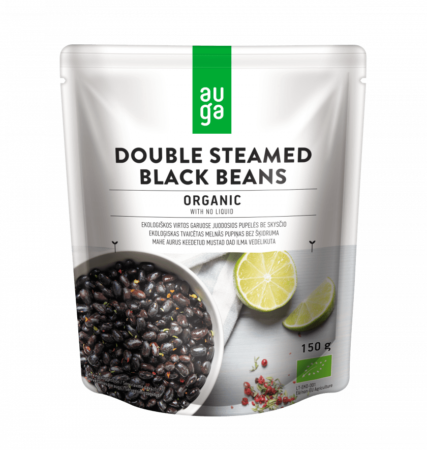 Organic Double Steamed Black Beans