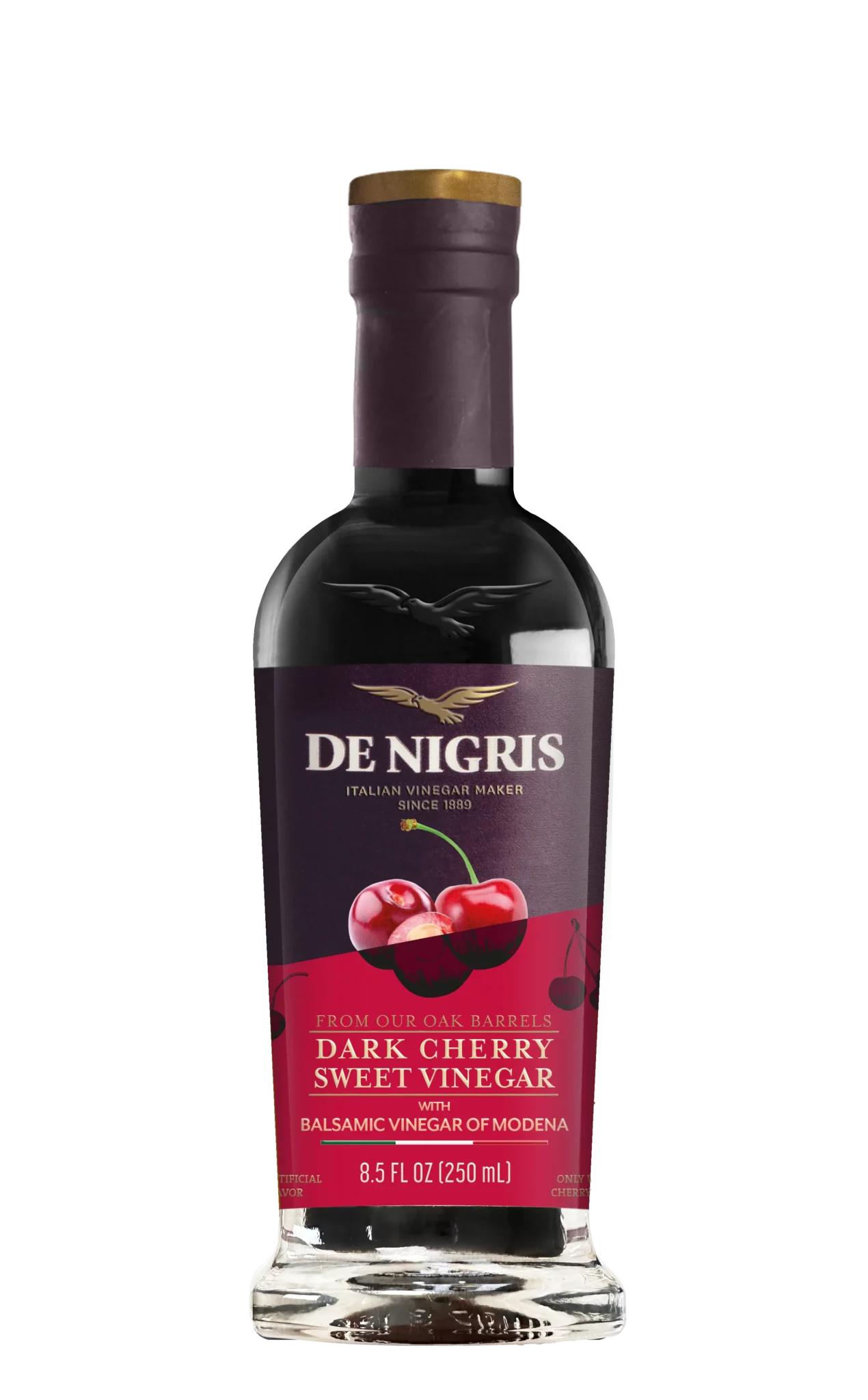 Dark Cherry Sweet Vinegar with Balsamic Vinegar of Modena