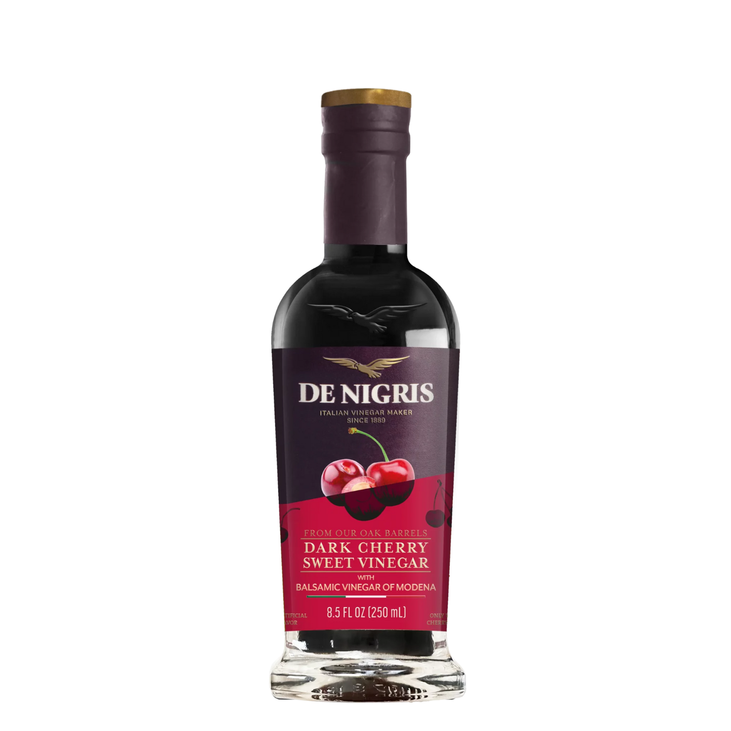 Dark Cherry Sweet Vinegar with Balsamic Vinegar of Modena
