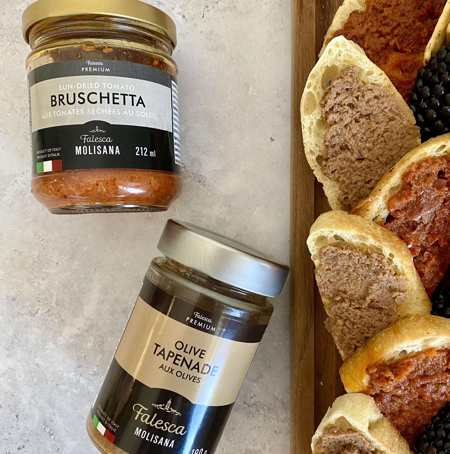 Sundried Tomato Bruschetta