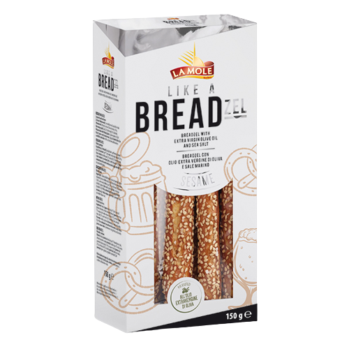 Breadzel with Sesame