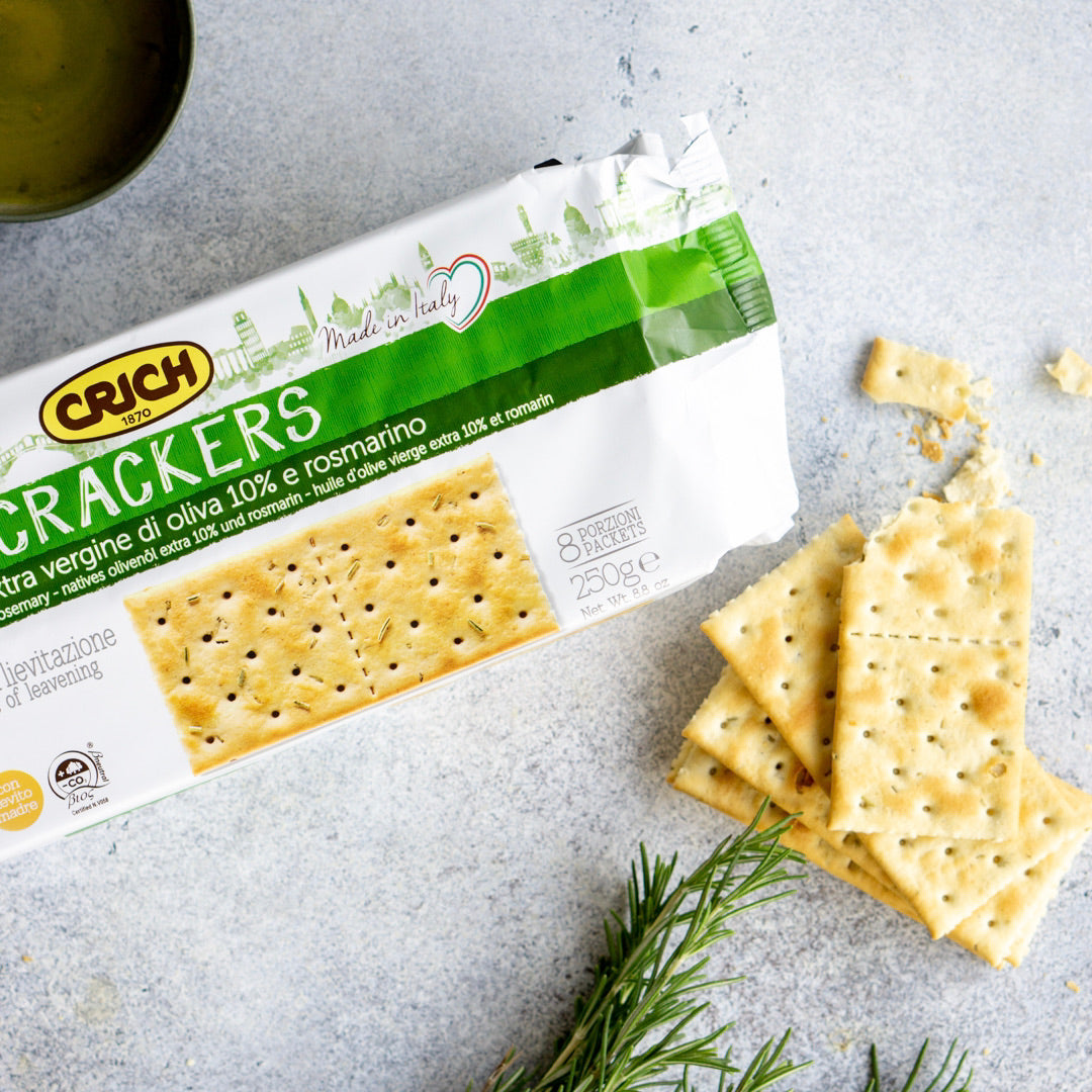 Crackers Extra Virgin Olive Oil & Rosemary