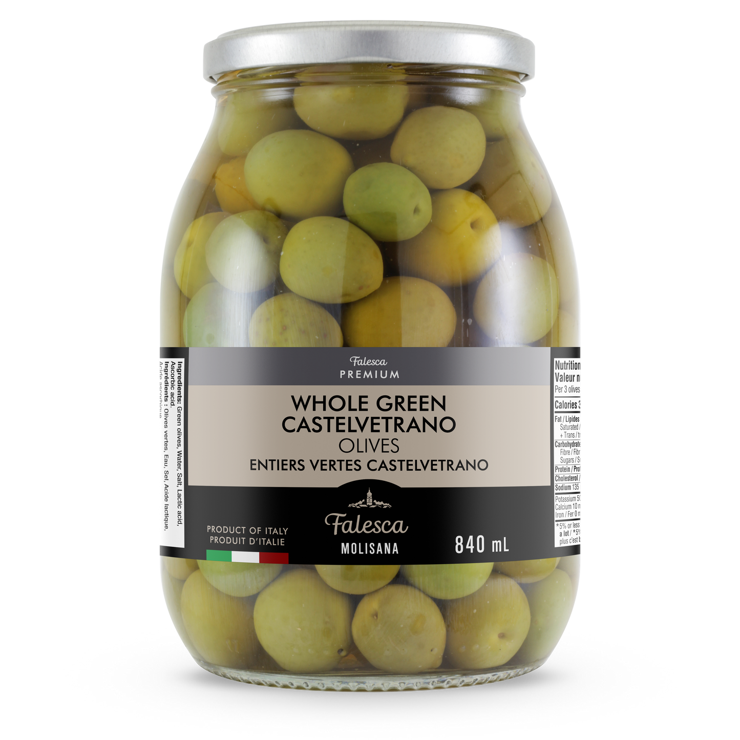 Whole Green Castelvetrano Olives