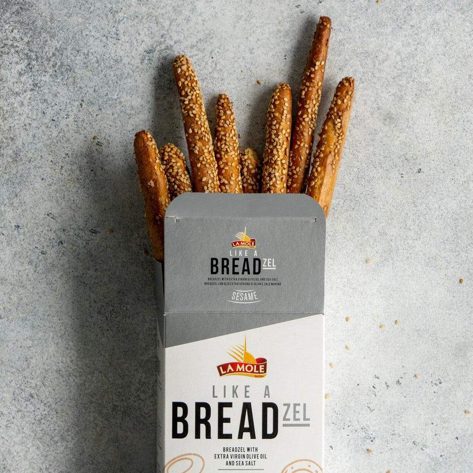 Breadzel with Sesame