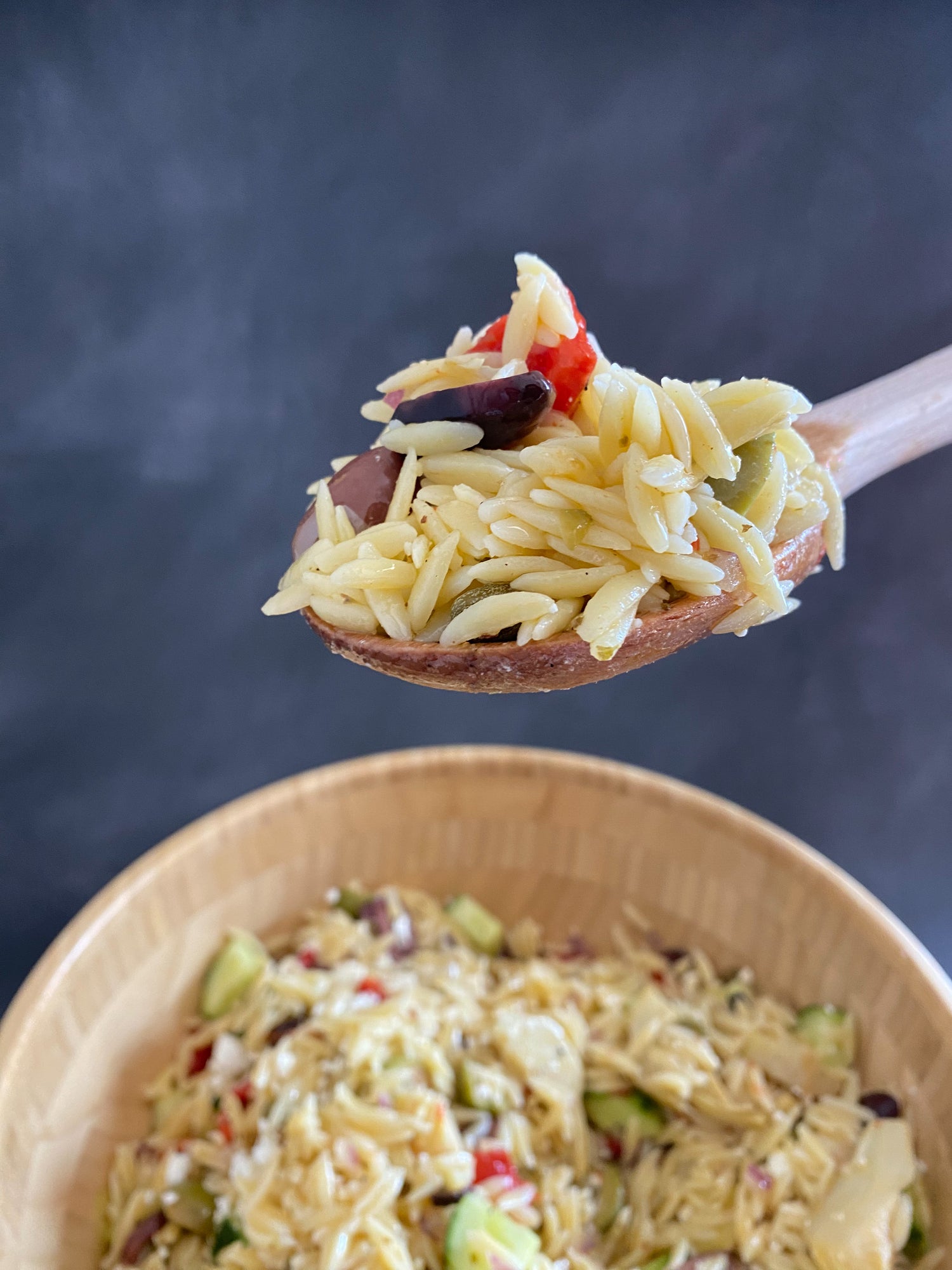 MEDITERRANEAN ORZO SALAD