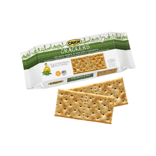 Crackers Extra Virgin Olive Oil & Rosemary
