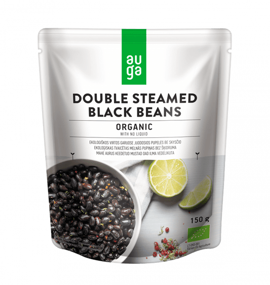 Organic Double Steamed Black Beans