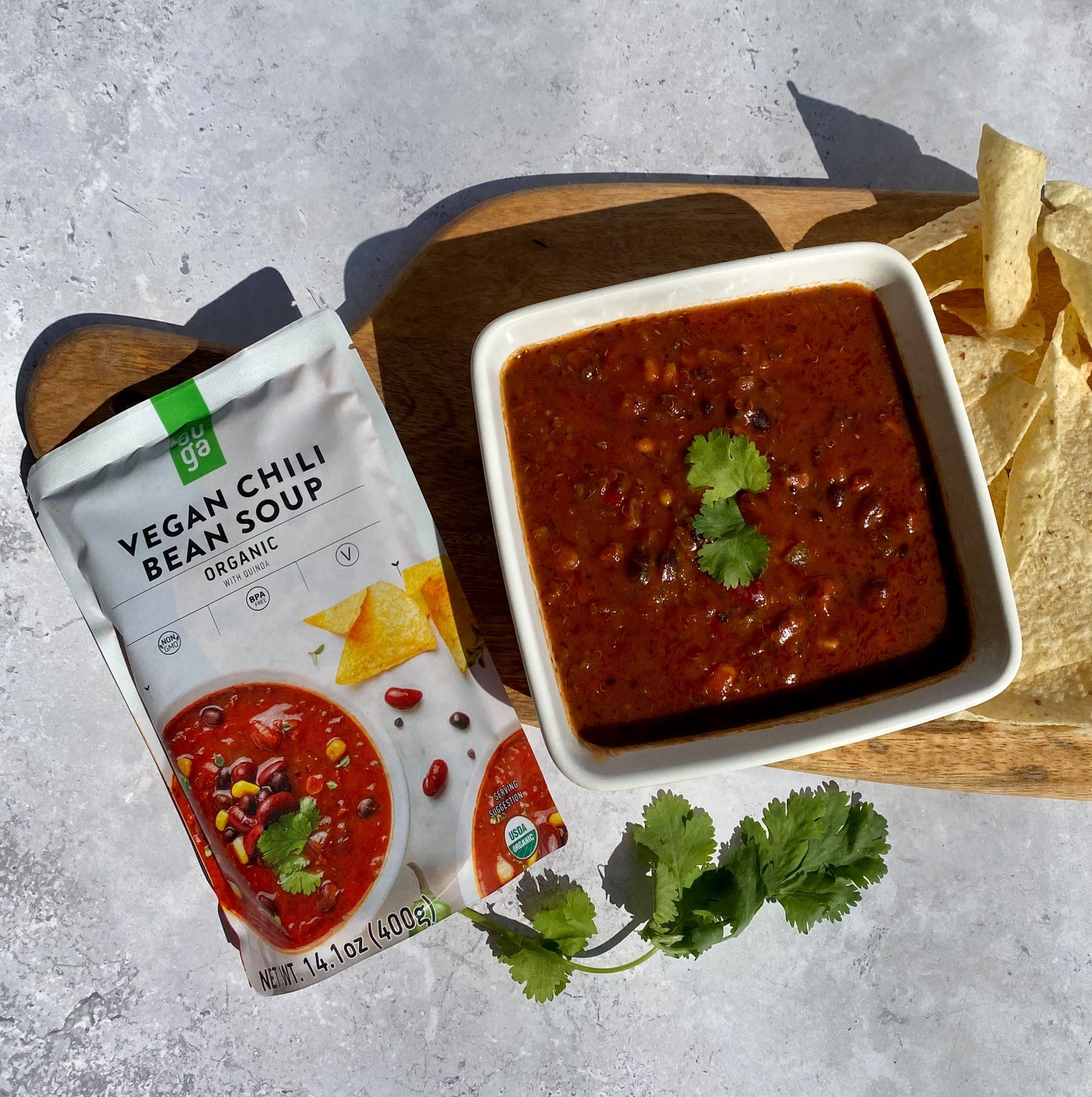 Organic Vegan Chili Bean Soup