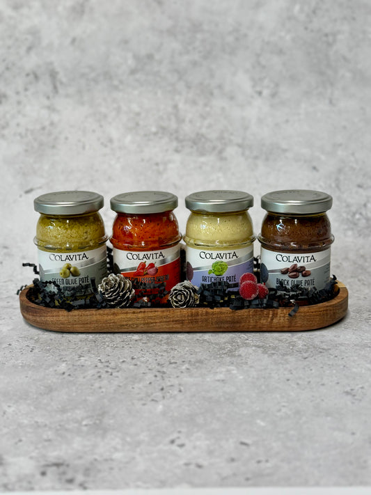 Acacia Tray Paté Gift Set