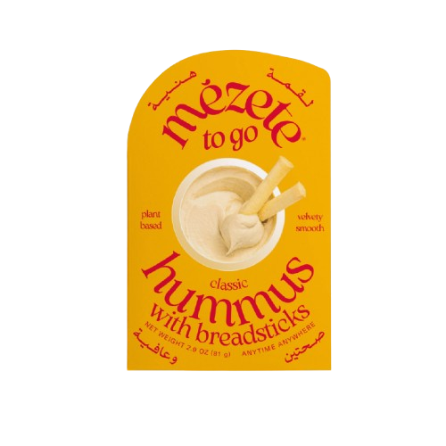 Classic Hummus With Breadsticks