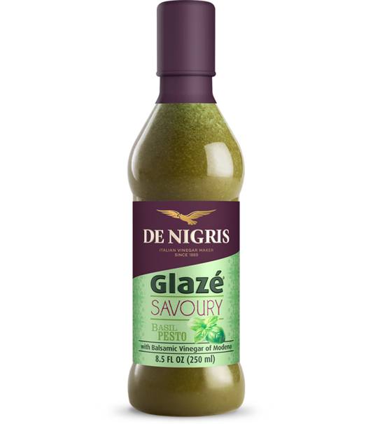 Savory Glazè – Basil Pesto with Balsamic Vinegar of Modena