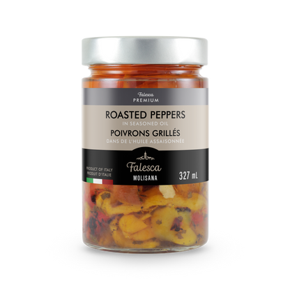 Roasted Peppers in Seasoned Oil