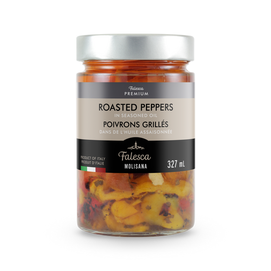 Roasted Peppers in Seasoned Oil